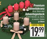 Premium Adventskranz im Angebot bei EDEKA in Straubing Premium Adventskranz Angebote bei EDEKA Straubing für 19,99 €