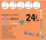 Trottinette 2 ou 3 roues - E.Leclerc à Boulogne-Billancourt Trottinette 2 ou 3 roues en promo chez E.Leclerc Boulogne-Billancourt à 24,90 €