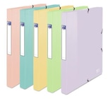 Boîte de classement Oxford Capacité Standard School Life 24 x 32 cm Dos 25 mm avec Elastique Couverture Polypro Pastels Modèle aléatoire - Oxford en promo chez Fnac Boîte de classement Oxford Capacité Standard School Life 24 x 32 cm Dos 25 mm avec Elastique Couverture Polypro Pastels Modèle aléatoire - Oxford dans le catalogue Fnac