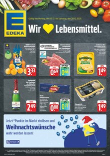 Aktueller EDEKA Prospekt (Sulza, 8 Seiten zum blättern EDEKA Prospekt Wir lieben Lebensmittel! mit 8 Seiten