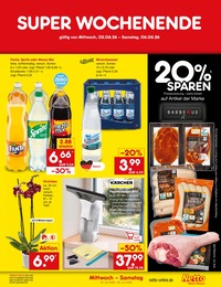 Netto Marken-Discount Mineralwasser im Prospekt 