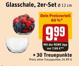 Glasschale im Angebot bei REWE in Hannover Glasschale Angebote bei REWE Hannover für 9,99 €