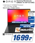 Aktuelle Notebook Angebote bei expert in Bonn Aktuelles Gaming-Notebook OMEN 16-WF1676NG Angebot bei expert in Bonn ab 1.699,00 €