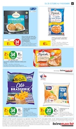 Prix et réduction Crêpes Jambon Fromage Surgelées dans le prospectus Intermarché en cours Offre Crêpes Jambon Fromage Surgelées dans le catalogue Intermarché du moment à la page 27