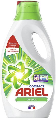 Lessive Liquide Compact Original* - Géant Casino à Angers Lessive Liquide Compact Original* en promo chez Géant Casino Angers à 5,01 €
