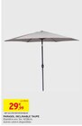 Parasol Inclinable Taupe - Intermarché à Versailles Parasol Inclinable Taupe en promo chez Intermarché Versailles à 29,99 €