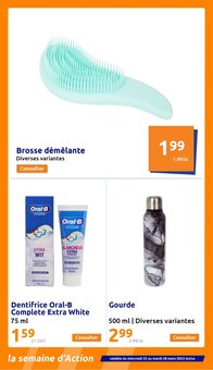 Promotion Cosmétiques dans le prospectus Action, valable du 22/03/2023 au 28/03/2023 Promo Cosmétiques dans le catalogue Action du moment à la page 3