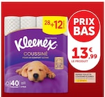 Papier toilette - COUSSINE KLEENEX en promo chez Super U Papier toilette - COUSSINE KLEENEX dans le catalogue Super U