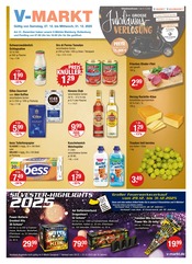 Aktueller V-Markt Supermarkt Prospekt in Hohenthann und Umgebung, "V-Markt einfach besser einkaufen" mit 26 Seiten, 27.12.2025 - 31.12.2025