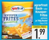 Back-Frites von Agrarfrost im aktuellen EDEKA Prospekt für 1,99 €