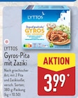 Gyros-Pita mit Zaziki Angebote von LYTTOS bei ALDI Nord Braunschweig für 3,99 €