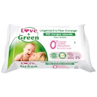 Lingettes bébé - LOVE & GREEN dans le catalogue Carrefour