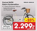 Dreirad 26/24 Angebote von Wild Eagle bei Netto Marken-Discount Saarlouis für 2.299,00 €