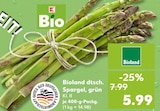 Bioland dtsch. Spargel, grün von Bioland im aktuellen Kaufland Prospekt für 5,99 €