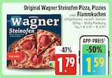 Original Wagner Steinofen Pizza, Pizzies oder Flammkuchen bei E xpress im Gauting Prospekt für 1,59 €