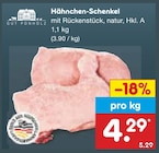 Aktuelle Hähnchen Angebote bei Netto Marken-Discount in Kiel Aktuelles Hähnchen-Schenkel Angebot bei Netto Marken-Discount in Kiel ab 4,29 €