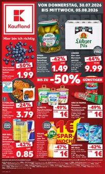 Aktueller Kaufland Prospekt "Hier bin ich richtig" Aktueller Kaufland Prospekt