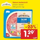 Netto Marken-Discount Tagewerben - Salami-Aufschnitt Angebot im Prospekt Salami-Aufschnitt bei Netto Marken-Discount im Tagewerben Prospekt für 1,29 €