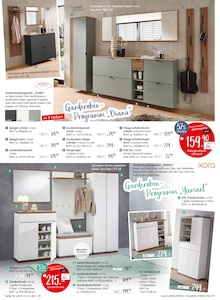 Garderoben-Set Angebot im Zurbrüggen Prospekt, gültig von 11.10.2025 bis 08.11.2025 Garderoben-Set Angebot im aktuellen Zurbrüggen Prospekt auf Seite 22