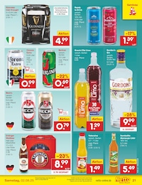 Gin Angebot im aktuellen Netto Marken-Discount Prospekt auf Seite 33