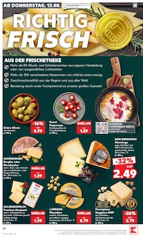 Milch im Kaufland Prospekt "Hier bin ich richtig" mit 54 Seiten (Reutlingen)