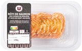 ROTI DE SAUMON DES FJORDS DE NORVEGE U ET NOIX DE SAINT-JACQUES en promo chez Hyper U Reims à 12,50 €