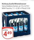Nürburg Quelle im Angebot bei GLOBUS in Frankenthal Nürburg Quelle Angebote bei GLOBUS Frankenthal für 4,49 €