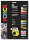 Coffret de 15 marqueurs peinture - POSCA - Hyper U à Montbéliard Coffret de 15 marqueurs peinture - POSCA en promo chez Hyper U Montbéliard à 27,99 €