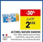 Actimel nature - Danone en promo chez Supeco Actimel nature - Danone dans le catalogue Supeco