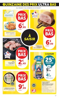 Promotion Canard dans le prospectus Super U, valable du 03/03/2026 au 15/03/2026 Promo Canard dans le catalogue Super U du moment à la page 17