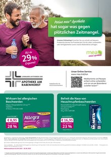 Aktueller mea - meine apotheke Prospekt "Unsere April-Angebote" Seite 1 von 4 Seiten für Essen
