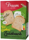 Bio-Dinkelzwieback im Angebot bei REWE in Offenbach Bio-Dinkelzwieback Angebote von Praum bei REWE Offenbach für 1,49 €