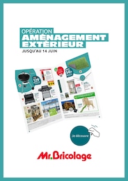 Prospectus Bricolage de Mr.Bricolage à Épinac: "AMÉNAGEMENT EXTÉRIEUR", 1 page, 27/05/2026 - 14/06/2026