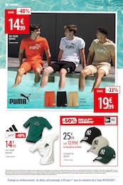 Prix et réduction Adidas dans le prospectus Intersport en cours Offre Adidas dans le catalogue Intersport du moment à la page 4