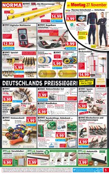 Bohrmaschine im Norma Prospekt "Mehr fürs Geld" mit 16 Seiten (Mönchengladbach)
