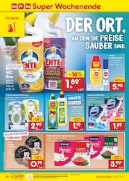 Reinigungsmittel im Netto Marken-Discount Prospekt "Aktuelle Angebote" auf Seite 42