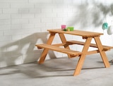 Table-bancs enfant - Livarno home - Lidl à Valence Table-bancs enfant - Livarno home en promo chez Lidl Valence à 24,99 €