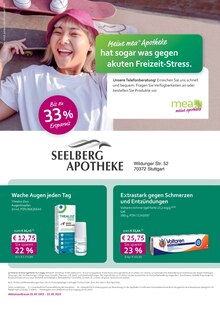 Aktueller mea - meine apotheke Prospekt "Unsere Mai-Angebote" für Stuttgart Aktueller mea - meine apotheke Prospekt für Stuttgart mit Seiten