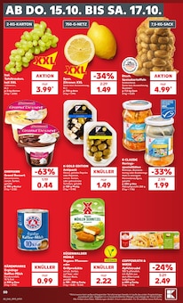 Oliven im aktuellen Kaufland Prospekt (Erfurt) Oliven im Kaufland Prospekt "Hier bin ich richtig" mit 80 Seiten (Erfurt)