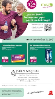 mea - meine apotheke Prospekt Unsere April-Angebote mit 4 Seiten