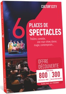 E.Leclerc Beauvais - Coffret découverte 4 places de concerts ou 6 places de spectacles Promo Coffret découverte 4 places de concerts ou 6 places de spectacles dans le catalogue E.Leclerc "Festival Culturissimo édition #6" à Beauvais