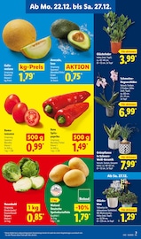 Bio Lebensmittel Angebot im Lidl Prospekt, gültig von 22.12.2025 bis 27.12.2025 Bio Lebensmittel Angebot im aktuellen Lidl Prospekt auf Seite 9