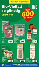 Bio Fleisch Angebot im Lidl Prospekt, gültig von 14.07.2025 bis 19.07.2025 Bio Fleisch Angebot im aktuellen Lidl Prospekt auf Seite 54