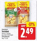 Tortelloni Spinat & Ricotta von Steinhaus für 2,49 € bei E center im Angebot Tortelloni Spinat & Ricotta von Steinhaus im aktuellen E center Prospekt
