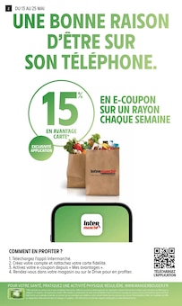 Catalogue Intermarché de la semaine 20, "34% EN AVANTAGE CARTE VALABLE SUR UNE SÉLECTION DE PRODUITS SURGELÉS", page 2, 13/05/2025 - 25/05/2025 Prospectus Intermarché en cours, "34% EN AVANTAGE CARTE VALABLE SUR UNE SÉLECTION DE PRODUITS SURGELÉS", page 2 sur 12