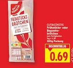 Frühstücks- oder Baguettebrötchen von Gut&Günstig im aktuellen E center Prospekt
