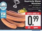 Bayerische Wiener Würstchen im EDEKA Prospekt Bayerische Wiener Würstchen von im aktuellen EDEKA Prospekt für 0,99 €