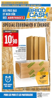 Prospectus Brico Cash de la semaine "SPÉCIAL ÉCONOMIES D'ÉNERGIE" avec 1 page, valide du 20/09/2024 au 03/10/2024 pour Mormant et alentours