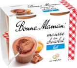 Mousse au chocolat lait - BONNE MAMAN en promo chez Monoprix Mousse au chocolat lait - BONNE MAMAN dans le catalogue Monoprix