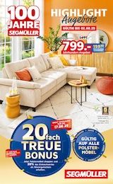 Möbel & Einrichtung Prospekt von Segmüller Bad Homburg Segmüller Prospekt: "Highlight Angebote", 54 Seiten, 19.07.2025 - 02.08.2025